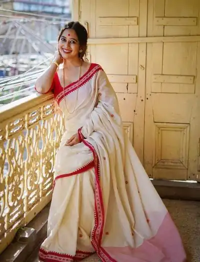 KP 5074 White Color Soft Lilan Slab Weaving Work Saree Casual, Party Wear, Wedding, Events Etc. Expected Delivery 4-6 Working Days @1449/- | Sarees, Bollywood Sarees, Creative Sarees, Designer Sarees, Embroidered Sarees, Ethnic Saree, Modern Digital sarees, Party Wear Sarees