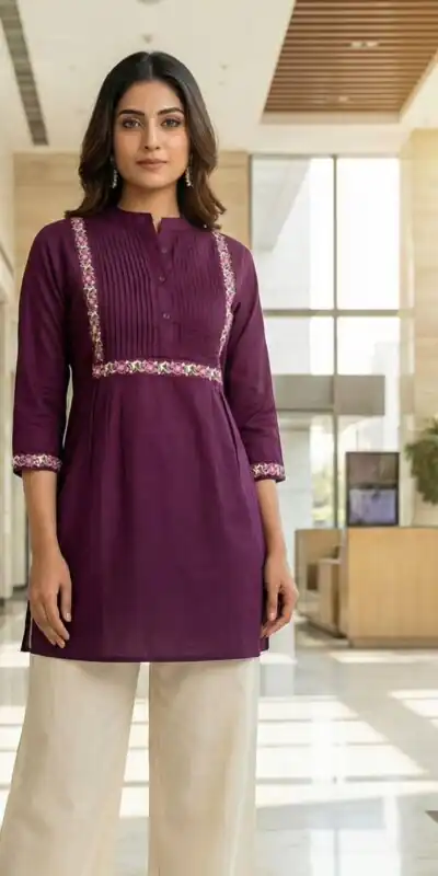 INLI Charmi vol 1 Wine Color Rayon Kurti with malti Embroidery Work. Festive Deal ₹1349. Delivery 4-6 Working Days. Shop now. | Kurti, Bollywood Kurti, Creative Kurtis, Designer Kurti, Party Wear Kurti, Selfie Kurti
