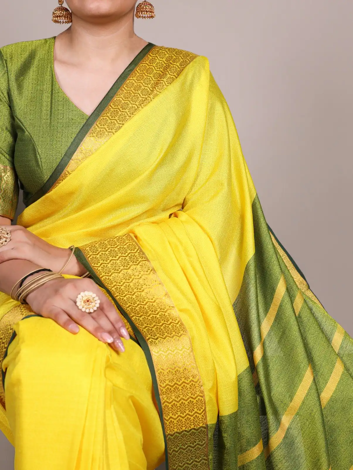 YNF 7408 Yellow Color Poly Cotton Saree With Zari Work. Wedding, Party, Festive, Events, Affordable Price ₹1399. Delivery 4-6 Working Days. Shop now. | Sarees, Bollywood Sarees, Creative Sarees, Designer Sarees, Embroidered Sarees, Ethnic Saree, Modern Digital sarees, Party Wear Sarees