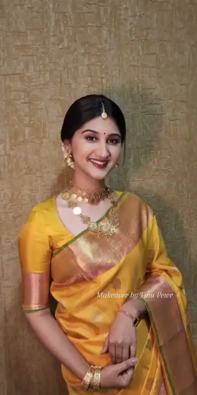 KP 5086 Yellow Color Soft Lichi Silk Saree with Lace Border & Lace Work. Now at just ₹1499. Delivery 4-6 Working Days. Shop now. | Sarees, Bollywood Sarees, Creative Sarees, Designer Sarees, Embroidered Sarees, Ethnic Saree, Modern Digital sarees, Party Wear Sarees