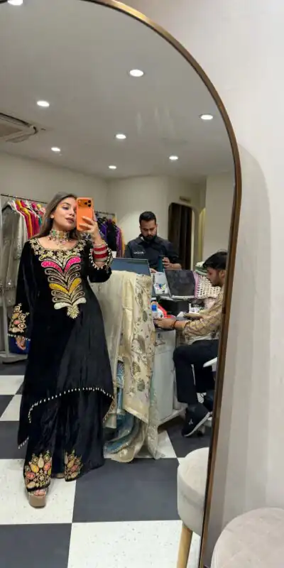 ST 1149 Black in 9000 Velvet Lace Work & Embroidery Work Salwar Suit . Affordable Price ₹2029. Delivery 4-6 Working Days. Shop now. | Jump Suits, Tops & Bottoms, Track Suits, Salwar suit, Casual Suits, Creative suits, Designer Suits, Palazzo Suits, Party Wear Suits, Patiala Suits, Straight Suits, Trendy Wear