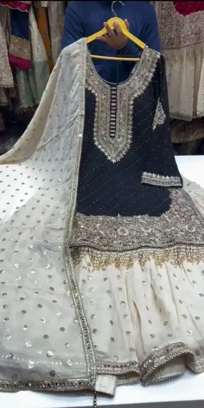 KF 1710 Black Color Georgette Salwar Suit with Lace Work. Wedding, Party, Festive, Events Introductory Price ₹2049. Delivery 4-6 Working Days. Shop now. | Jump Suits, Tops & Bottoms, Track Suits, Salwar suit, Casual Suits, Creative suits, Designer Suits, Palazzo Suits, Party Wear Suits, Patiala Suits, Straight Suits, Trendy Wear