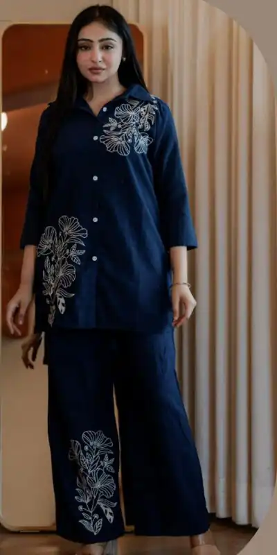 INLI Style-Up Blue Color Cotton Slub Kurti with Embroidery Work. Affordable Price βΉ1499. Delivery 4-6 Working Days. Shop now. | Kurti, Bollywood Kurti, Creative Kurtis, Designer Kurti, Party Wear Kurti, Selfie Kurti