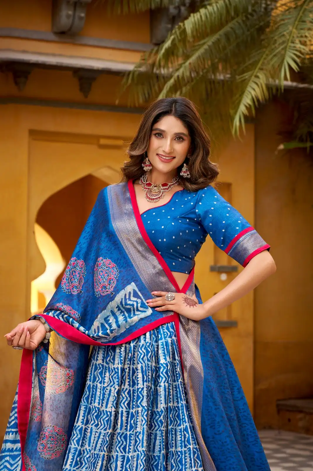 LNB 1252 Blue Dola Silk Lehenga Choli Perfect for Wedding, Party, Raksha Bandhan, Engagement, Onam – . Now at just ₹2449. Delivery 4-6 Working Days. | Lehenga, Bollywood Lehenga, Creative Lehenga, Designer Lehenga, Embroidered Lehenga, Party Wear Lehenga