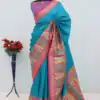 MB 66 Blue in Color Paithani Silk Lace Border & Lace Work Saree . Special Price ₹2399. Delivery 4-6 Working Days. Shop now. | Sarees, Bollywood Sarees, Creative Sarees, Designer Sarees, Embroidered Sarees, Ethnic Saree, Modern Digital sarees, Party Wear Sarees
