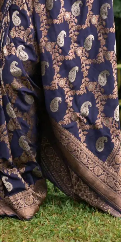 KPR 192 Blue Soft Lichi Silk Saree with Lace Border & Lace Work. Affordable Price ₹1449. Delivery 4-6 Working Days. Shop now. | Sarees, Bollywood Sarees, Creative Sarees, Designer Sarees, Embroidered Sarees, Ethnic Saree, Modern Digital sarees, Party Wear Sarees