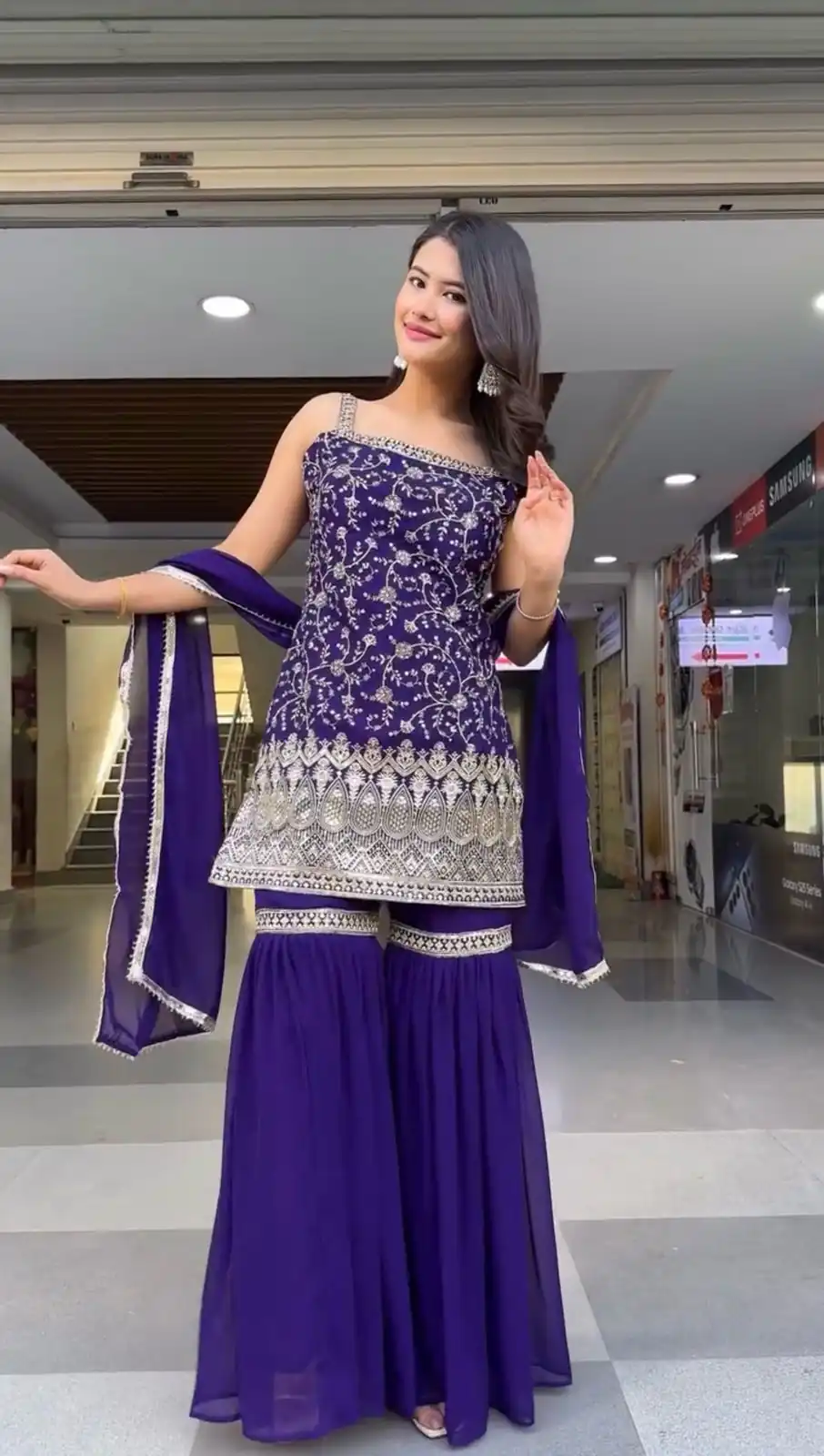 RTC 5855 Dark Purple in Color Faux Georgette Lace Work Salwar Suit . Wedding, Party, Festive Grab it for ₹1799. Delivery 4-6 Working Days. Shop now. | Jump Suits, Tops & Bottoms, Track Suits, Salwar suit, Casual Suits, Creative suits, Designer Suits, Palazzo Suits, Party Wear Suits, Patiala Suits, Straight Suits, Trendy Wear