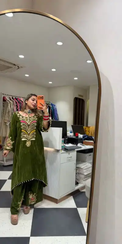 ST 1149 Green in 9000 Velvet Lace Work & Embroidery Work Salwar Suit . Affordable Price ₹2029. Delivery 4-6 Working Days. Shop now. | Jump Suits, Tops & Bottoms, Track Suits, Salwar suit, Casual Suits, Creative suits, Designer Suits, Palazzo Suits, Party Wear Suits, Patiala Suits, Straight Suits, Trendy Wear