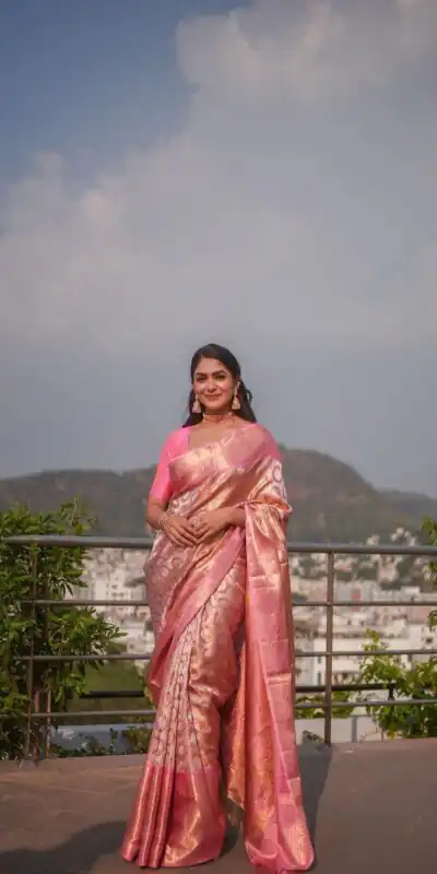 KP 6078 Light Pink in Color Soft Lichi Silk Designer Work Saree . Now at just ₹1449. Delivery 4-6 Working Days. Shop now. | Sarees, Bollywood Sarees, Creative Sarees, Designer Sarees, Embroidered Sarees, Ethnic Saree, Modern Digital sarees, Party Wear Sarees
