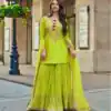 ST 233 Lime Yellow in Color Embroidery Work Salwar Suit Faux Georgette. Get it for ₹2049. Delivery 4-6 Working Days. Shop now. | Jump Suits, Tops & Bottoms, Track Suits, Salwar suit, Casual Suits, Creative suits, Designer Suits, Palazzo Suits, Party Wear Suits, Patiala Suits, Straight Suits, Trendy Wear