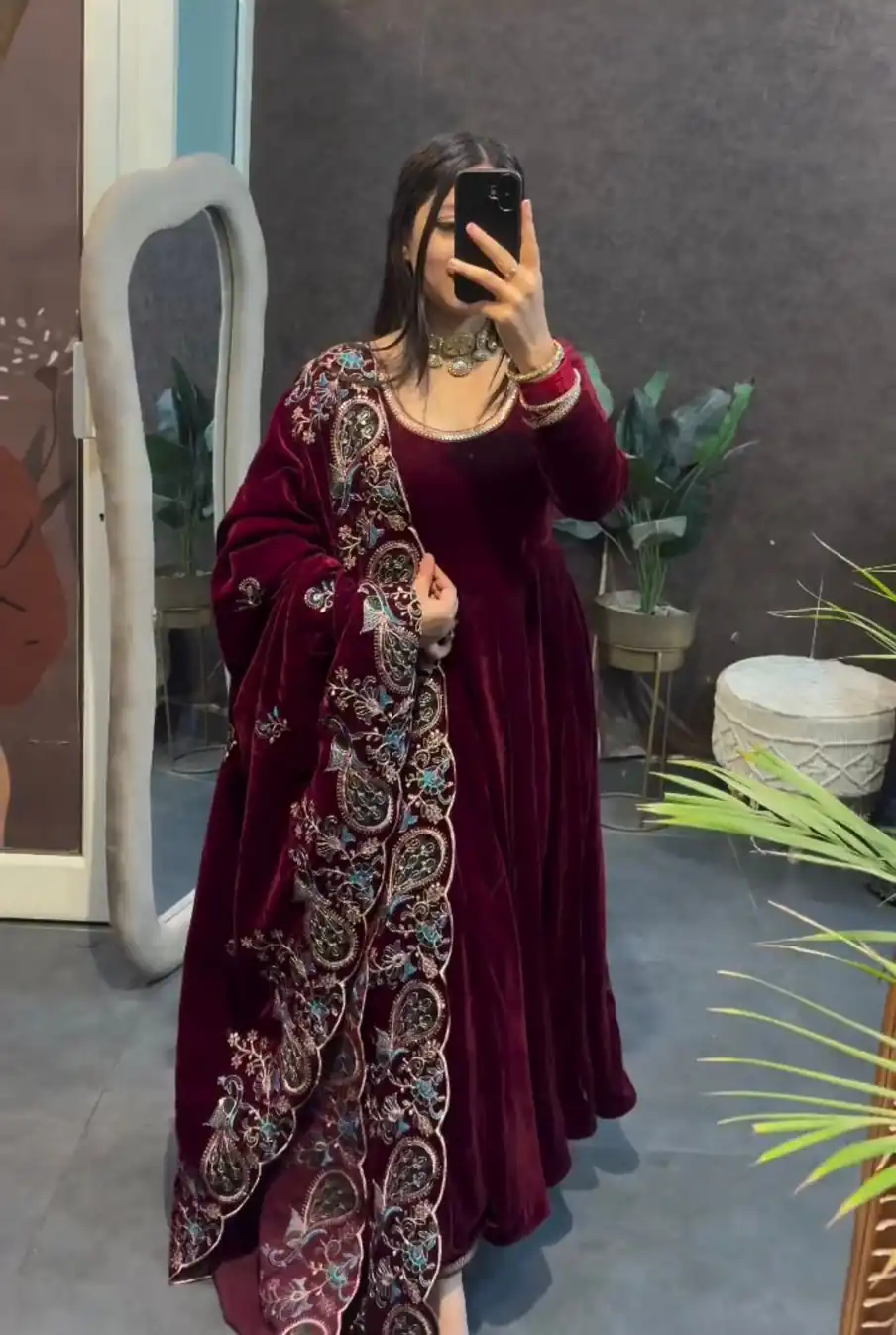 ST 1148 Maroon 9000 Velvet Salwar Suit with Embroidery Work & Lace Work. Get it for ₹2449. Delivery 4-6 Working Days. Shop now. | Jump Suits, Tops & Bottoms, Track Suits, Salwar suit, Casual Suits, Creative suits, Designer Suits, Palazzo Suits, Party Wear Suits, Patiala Suits, Straight Suits, Trendy Wear