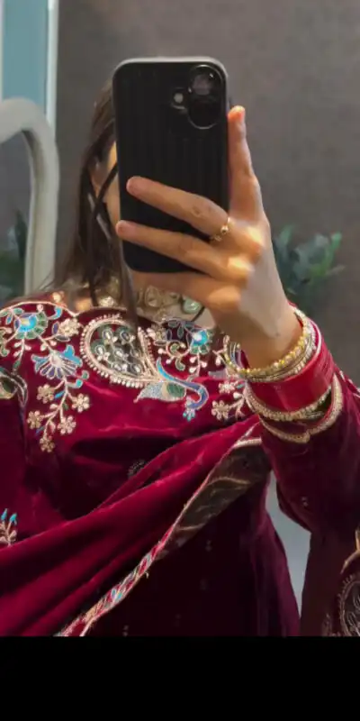 ST 1148 Maroon 9000 Velvet Salwar Suit with Embroidery Work & Lace Work. Get it for ₹2449. Delivery 4-6 Working Days. Shop now. | Jump Suits, Tops & Bottoms, Track Suits, Salwar suit, Casual Suits, Creative suits, Designer Suits, Palazzo Suits, Party Wear Suits, Patiala Suits, Straight Suits, Trendy Wear