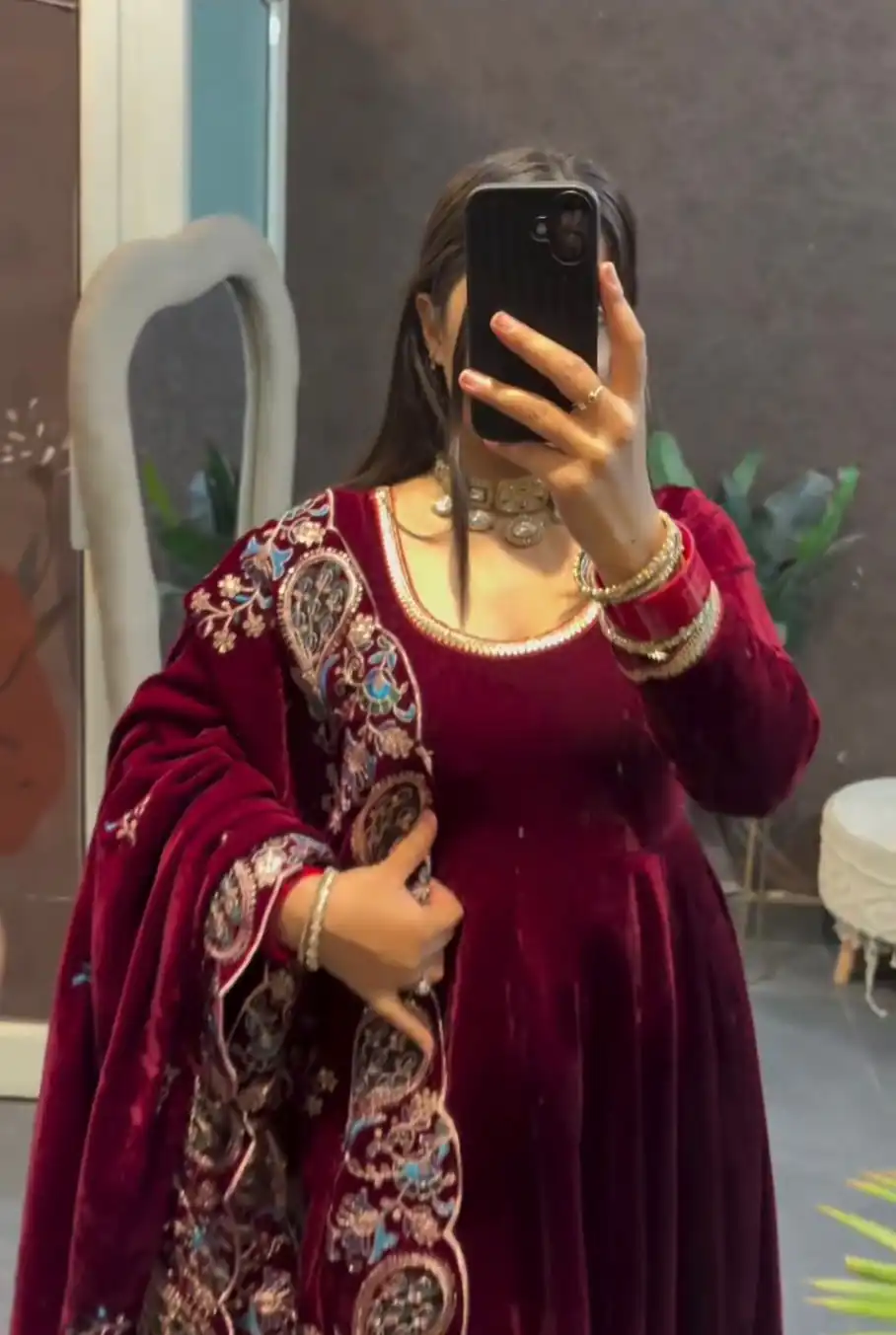 ST 1148 Maroon 9000 Velvet Salwar Suit with Embroidery Work & Lace Work. Get it for ₹2449. Delivery 4-6 Working Days. Shop now. | Jump Suits, Tops & Bottoms, Track Suits, Salwar suit, Casual Suits, Creative suits, Designer Suits, Palazzo Suits, Party Wear Suits, Patiala Suits, Straight Suits, Trendy Wear
