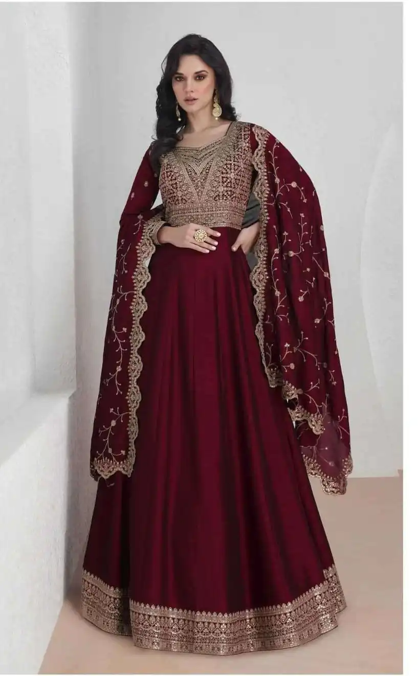FC Saroj 9943 Maroon Vichitra Salwar Suit with Embroidery Work & Lace Work. Special Price ₹3049. Delivery 4-6 Working Days. Shop now. | Jump Suits, Tops & Bottoms, Track Suits, Salwar suit, Casual Suits, Creative suits, Designer Suits, Palazzo Suits, Party Wear Suits, Patiala Suits, Straight Suits, Trendy Wear