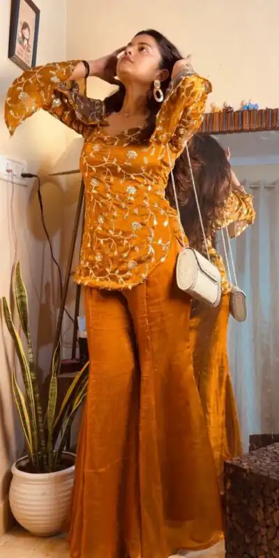 ZF 436 Mustered Fandy Silk Salwar Suit Perfect for Wedding, Party, Housewarming, Reception, Engagement – . Get it for ₹2049. Delivery 4-6 Working D | Jump Suits, Tops & Bottoms, Track Suits, Salwar suit, Casual Suits, Creative suits, Designer Suits, Palazzo Suits, Party Wear Suits, Patiala Suits, Straight Suits, Trendy Wear