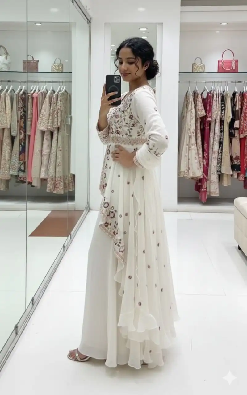 LG 2051 Off White in Rangoli Silk Embroidery Work Salwar Suit . Introductory Price ₹2549. Delivery 4-6 Working Days. Shop now. | Jump Suits, Tops & Bottoms, Track Suits, Salwar suit, Casual Suits, Creative suits, Designer Suits, Palazzo Suits, Party Wear Suits, Patiala Suits, Straight Suits, Trendy Wear