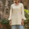 INLI Charmi vol 2 Off White in Rayon Chikan Work Designer Work Kurti . Affordable Price ₹1349. Delivery 4-6 Working Days. Shop now. | Kurti, Bollywood Kurti, Creative Kurtis, Designer Kurti, Party Wear Kurti, Selfie Kurti