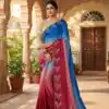 MS 461 Pink Chinnon Saree Perfect for Wedding, Party, Traditional Day, Haldi, Housewarming – . Exclusive Offer ₹1649. Delivery 4-6 Working Days. Shop now | Sarees, Bollywood Sarees, Creative Sarees, Designer Sarees, Embroidered Sarees, Ethnic Saree, Modern Digital sarees, Party Wear Sarees