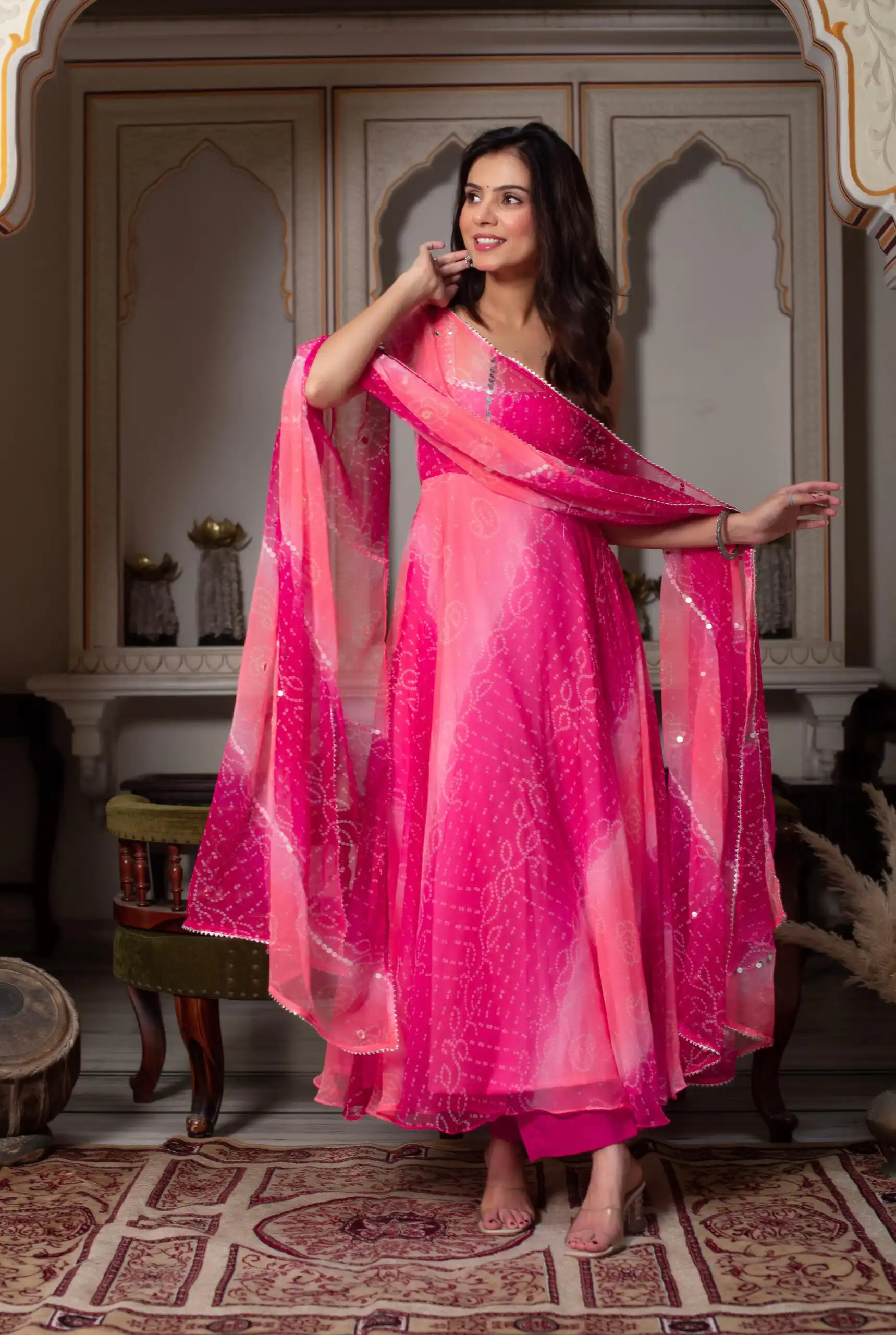 RTC 5952 Pink Faux Georgette Salwar Suit with Mirror Work & Digital Print. Available at ₹2149 only. Delivery 4-6 Working Days. Shop now. | Jump Suits, Tops & Bottoms, Track Suits, Salwar suit, Casual Suits, Creative suits, Designer Suits, Palazzo Suits, Party Wear Suits, Patiala Suits, Straight Suits, Trendy Wear