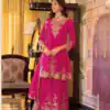 KD 1542 Pink in Color Faux Georgette Thread Embroidery Salwar Suit . Festive Deal ₹2399. Delivery 4-6 Working Days. Shop now. | Jump Suits, Tops & Bottoms, Track Suits, Salwar suit, Casual Suits, Creative suits, Designer Suits, Palazzo Suits, Party Wear Suits, Patiala Suits, Straight Suits, Trendy Wear