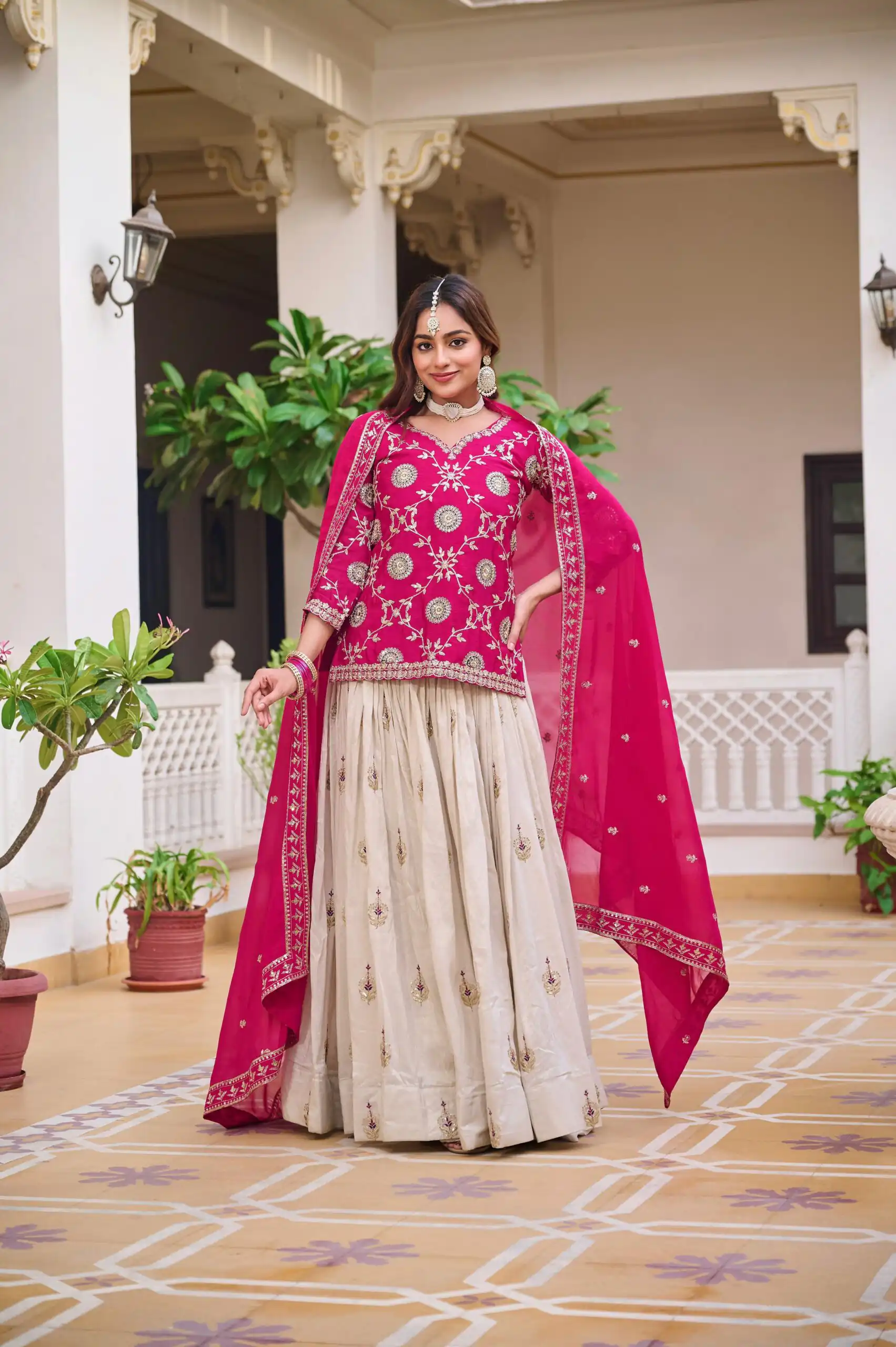Ram 101 Pink Pure Chinon Lehenga Choli Perfect for Wedding, Party, Makar Sankranti, Reception, Sangeet – . Exclusive Offer ₹2649. Delivery 4-6 Working | Lehenga, Bollywood Lehenga, Creative Lehenga, Designer Lehenga, Embroidered Lehenga, Party Wear Lehenga