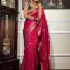 KPR 210 Pink Soft Lichi Silk Saree with Lace Work & Lace Border. Special Price ₹1399. Delivery 4-6 Working Days. Shop now. | Sarees, Bollywood Sarees, Creative Sarees, Designer Sarees, Embroidered Sarees, Ethnic Saree, Modern Digital sarees, Party Wear Sarees