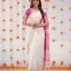 KPR 272 Pink Color Soft Lilan Slab Saree with Lace Work & Lace Border. Get it for ₹1399. Delivery 4-6 Working Days. Shop now. | Sarees, Bollywood Sarees, Creative Sarees, Designer Sarees, Embroidered Sarees, Ethnic Saree, Modern Digital sarees, Party Wear Sarees