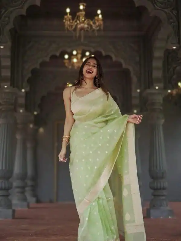 KP 6040 Pista Soft Lilan Slab Saree with Weaving Work Designer Work. Festive Deal ₹1399. Delivery 4-6 Working Days. Shop now. | Sarees, Bollywood Sarees, Creative Sarees, Designer Sarees, Embroidered Sarees, Ethnic Saree, Modern Digital sarees, Party Wear Sarees