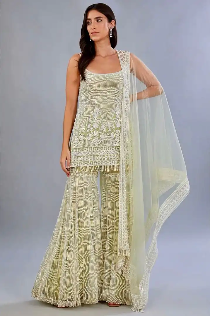 PST 18 Pista Soft Net Salwar Suit with Wedding, Party, Festive Designer Work. Festive Deal ₹1999. Delivery 4-6 Working Days. Shop now. | Jump Suits, Tops & Bottoms, Track Suits, Salwar suit, Casual Suits, Creative suits, Designer Suits, Palazzo Suits, Party Wear Suits, Patiala Suits, Straight Suits, Trendy Wear