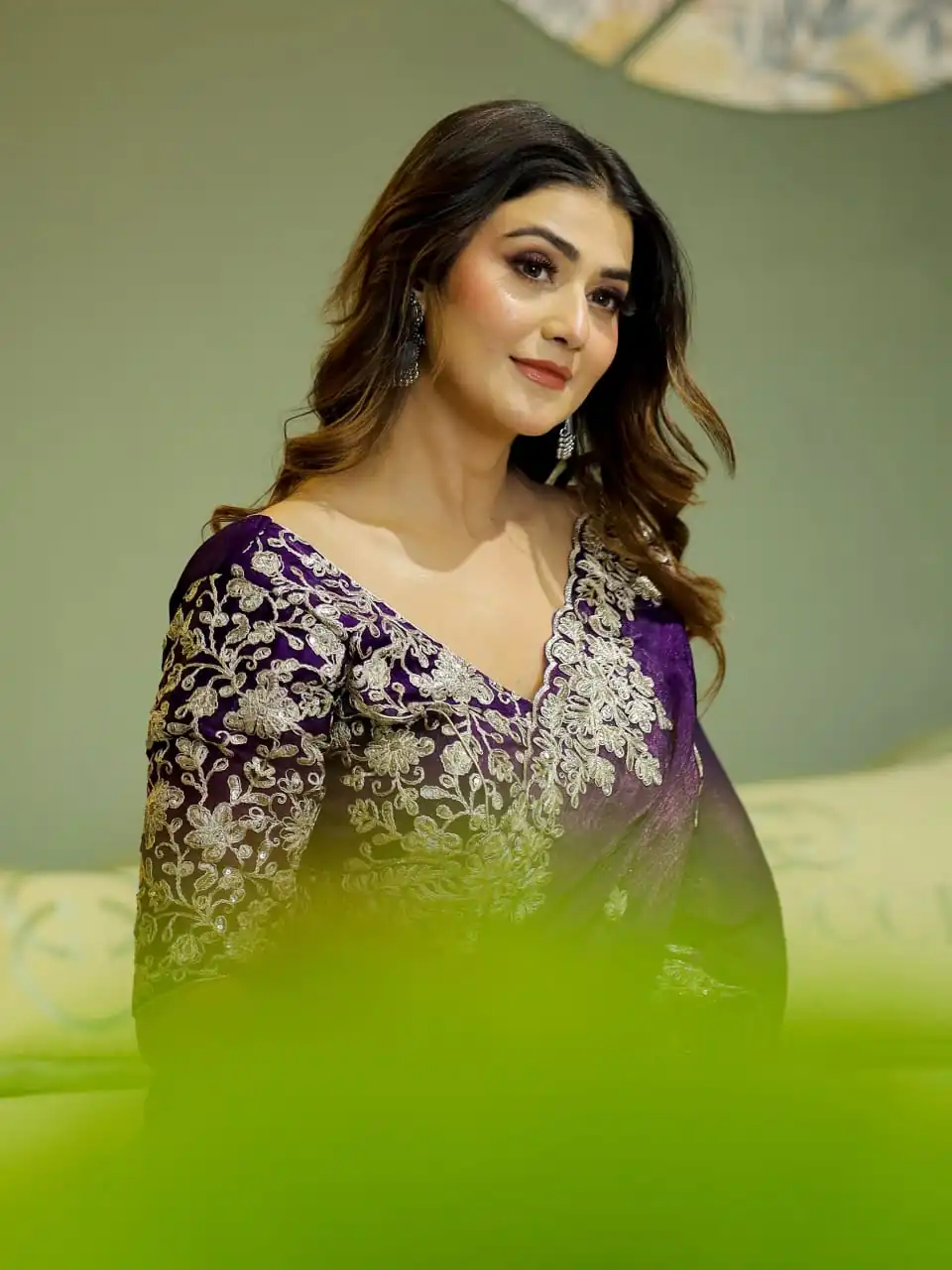 JR 628 Purple Rangoli Silk Saree with Embroidery Work & Cut Work. Affordable Price ₹1949. Delivery 4-6 Working Days. Shop now. | Sarees, Bollywood Sarees, Creative Sarees, Designer Sarees, Embroidered Sarees, Ethnic Saree, Modern Digital sarees, Party Wear Sarees