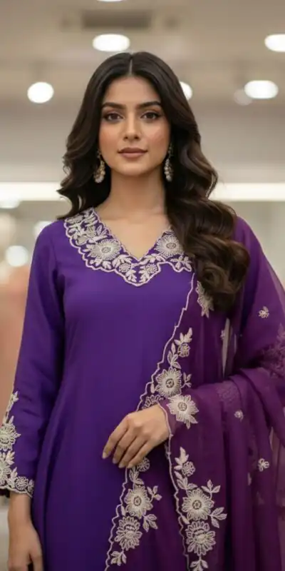 LG 2053 Purple Roman Silk Salwar Suit Perfect for Wedding, Party, Eid, Holi, Cultural Events – . Exclusive Offer ₹2099. Delivery 4-6 Working Days. | Jump Suits, Tops & Bottoms, Track Suits, Salwar suit, Casual Suits, Creative suits, Designer Suits, Palazzo Suits, Party Wear Suits, Patiala Suits, Straight Suits, Trendy Wear