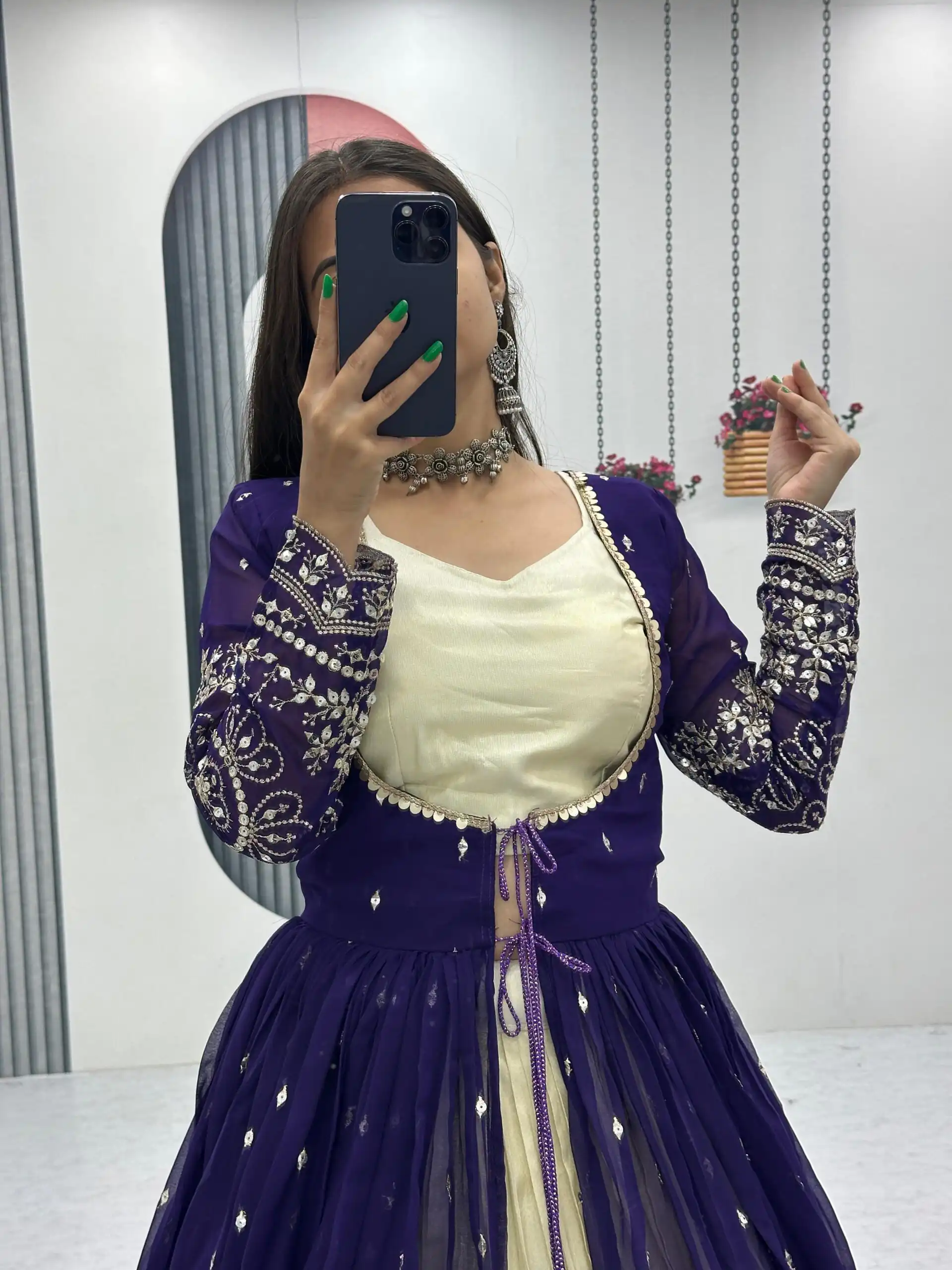 PC 556 Purple Color Simar Cosmos Lehenga Choli with Designer Work. Special Price ₹3049. Delivery 4-6 Working Days. Shop now. | Lehenga, Bollywood Lehenga, Creative Lehenga, Designer Lehenga, Embroidered Lehenga, Party Wear Lehenga