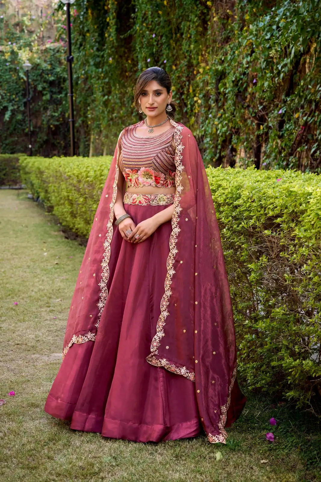 LNB 1445 Rani Pink Chanda Silk Lehenga Choli with Sequins Work & Embroidery Work. Grab it for ₹3399. Delivery 4-6 Working Days. Shop now. | Lehenga, Bollywood Lehenga, Creative Lehenga, Designer Lehenga, Embroidered Lehenga, Party Wear Lehenga