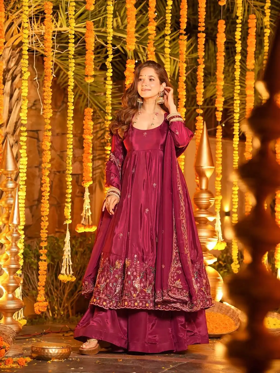 KD 1556 Rani Pink Natural Crap Silk Salwar Suit Perfect for Wedding, Party, Karwa Chauth, Raksha Bandhan, Engagement – . Grab it for ₹2549. Delive | Jump Suits, Salwar suit, Casual Suits, Creative suits, Designer Suits, Palazzo Suits, Party Wear Suits, Patiala Suits, Straight Suits