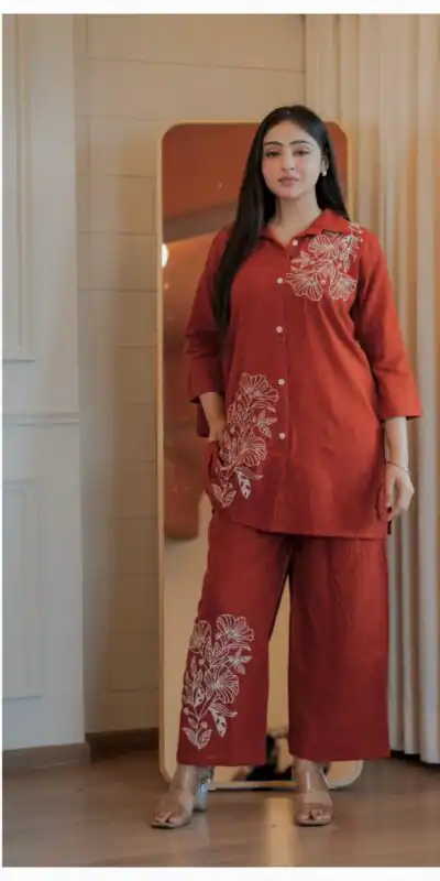 INLI Style-Up Red Color Cotton Slub Kurti with Embroidery Work. Affordable Price βΉ1499. Delivery 4-6 Working Days. Shop now. | Kurti, Bollywood Kurti, Creative Kurtis, Designer Kurti, Party Wear Kurti, Selfie Kurti