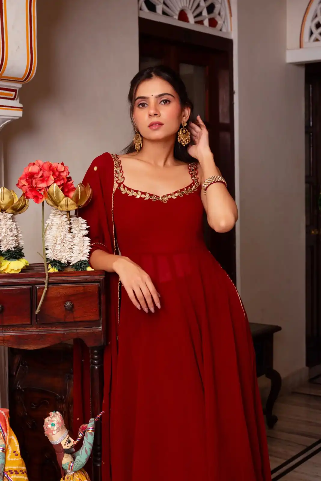 RTC 5889 Red Faux Georgette Salwar Suit with Lace Work & Mirror Work. Affordable Price ₹1999. Delivery 4-6 Working Days. Shop now. | Jump Suits, Tops & Bottoms, Track Suits, Salwar suit, Casual Suits, Creative suits, Designer Suits, Palazzo Suits, Party Wear Suits, Patiala Suits, Straight Suits, Trendy Wear