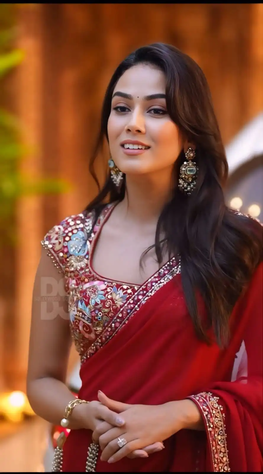 SC 1013 Red Rangoli Silk Saree Perfect for Wedding, Party, Diwali, Onam, Eid – . Get it for ₹1949. Delivery 4-6 Working Days. Shop now. | Sarees, Bollywood Sarees, Creative Sarees, Designer Sarees, Embroidered Sarees, Ethnic Saree, Modern Digital sarees, Party Wear Sarees