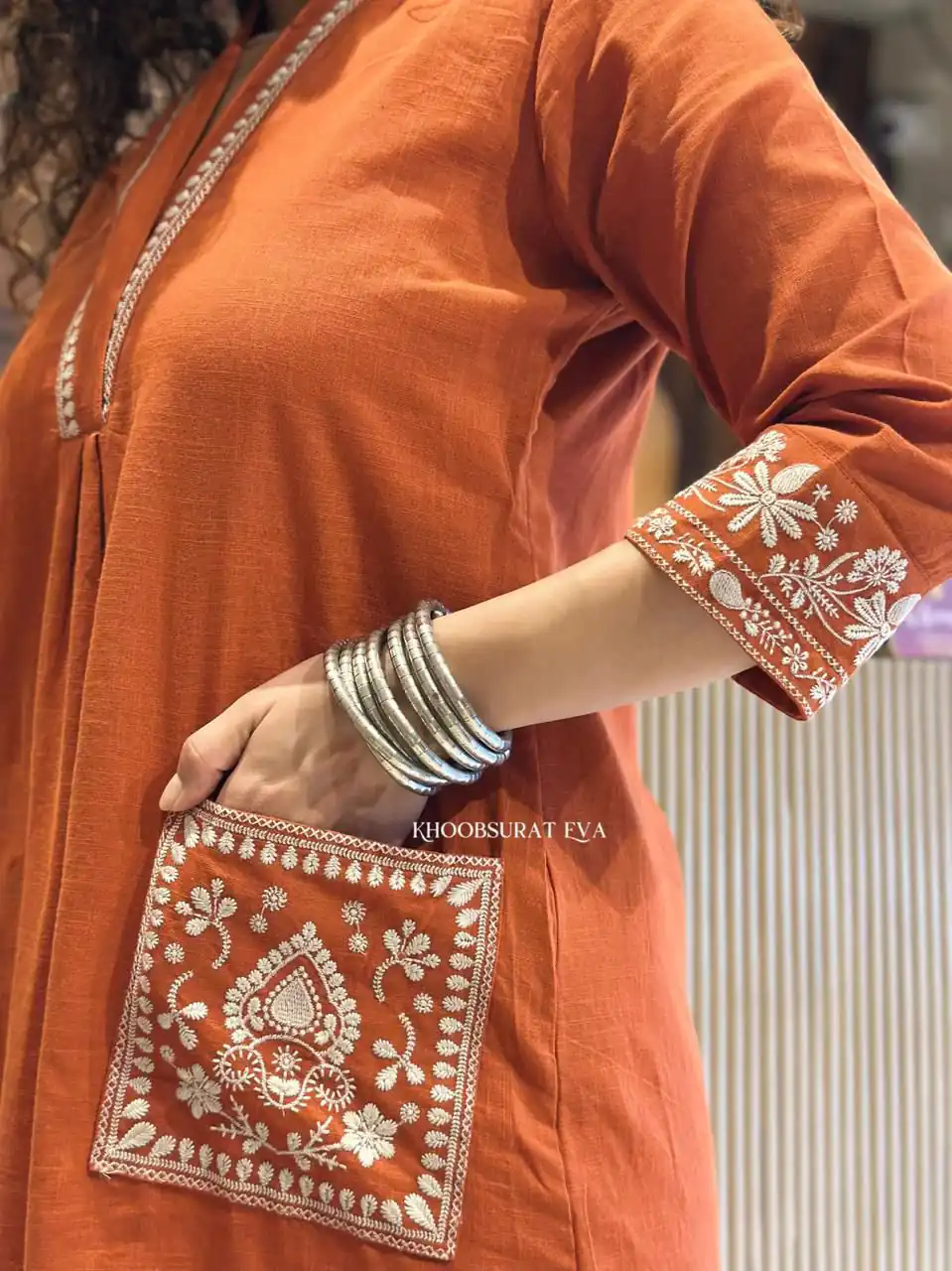 MF 899 Rust in Color Cambric Cotton Embroidery Work & Lace Work Kurti . Best Price ₹1449. Delivery 4-6 Working Days. Shop now. | Kurti, Bollywood Kurti, Creative Kurtis, Designer Kurti, Party Wear Kurti, Selfie Kurti