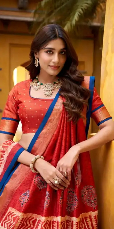 LNB 1252 Rust Dola Silk Lehenga Choli Perfect for Wedding, Party, Raksha Bandhan, Engagement, Onam – . Now at just ₹2449. Delivery 4-6 Working Days. | Lehenga, Bollywood Lehenga, Creative Lehenga, Designer Lehenga, Embroidered Lehenga, Party Wear Lehenga