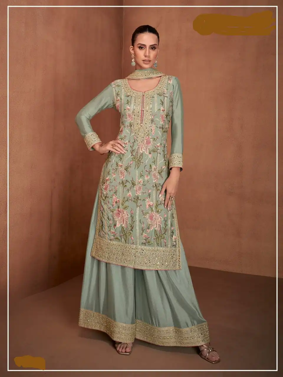 FC 7478 Sea Green in Chinon Embroidery Work Salwar Suit . Special Price ₹3099. Wedding, Party, Festive, Events, Delivery 4-6 Working Days. Shop now. | Jump Suits, Tops & Bottoms, Track Suits, Salwar suit, Casual Suits, Creative suits, Designer Suits, Palazzo Suits, Party Wear Suits, Patiala Suits, Straight Suits, Trendy Wear