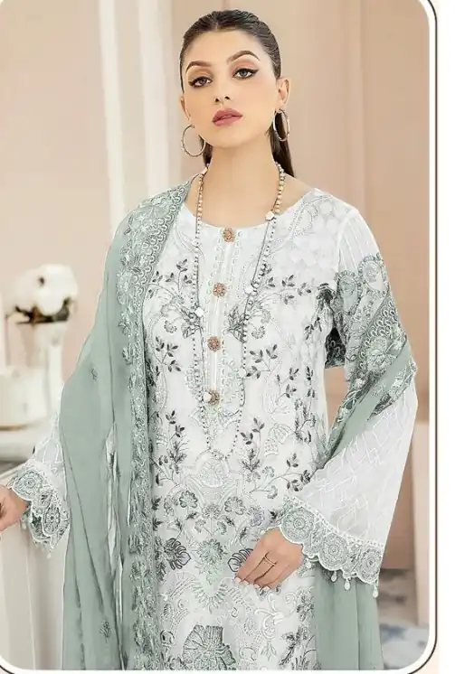 DS SF 123 Sea Green Georgette Salwar Suit Perfect for Wedding, Party, Family Gatherings, Lohri, Mehendi – . Now at just ₹1949. Delivery 4-6 Working Days. | Jump Suits, Tops & Bottoms, Track Suits, Salwar suit, Casual Suits, Creative suits, Designer Suits, Palazzo Suits, Party Wear Suits, Patiala Suits, Straight Suits, Trendy Wear
