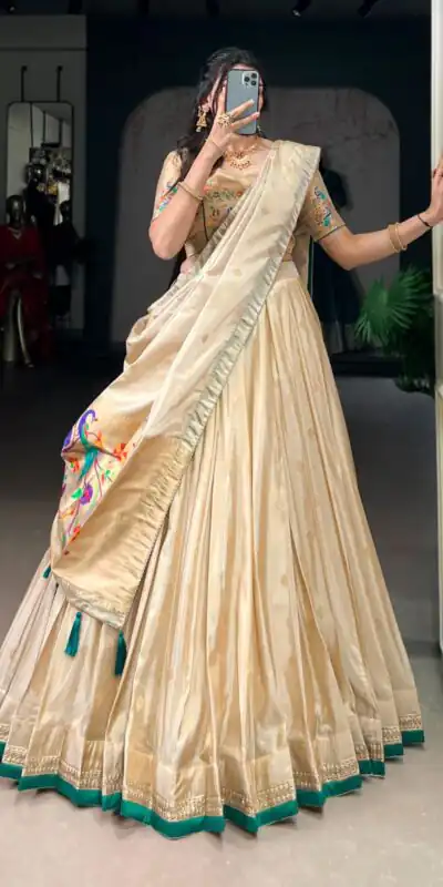 LNB 2012 Sea Green Shimmer Lehenga Choli with Zari Work. Wedding, Party, Festive, Events Get it for βΉ3599. Delivery 4-6 Working Days. Shop now. | Lehenga, Bollywood Lehenga, Creative Lehenga, Designer Lehenga, Embroidered Lehenga, Party Wear Lehenga