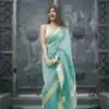 KP 6040 Sky Blue Soft Lilan Slab Saree with Weaving Work Designer Work. Festive Deal ₹1399. Delivery 4-6 Working Days. Shop now. | Sarees, Bollywood Sarees, Creative Sarees, Designer Sarees, Embroidered Sarees, Ethnic Saree, Modern Digital sarees, Party Wear Sarees