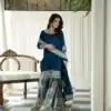 SSR 502 Teal Faux Georgette Salwar Suit Perfect for Wedding, Party, Onam, Cultural Events, Diwali – . Festive Deal ₹2499. Delivery 4-6 Working Days | Jump Suits, Tops & Bottoms, Track Suits, Salwar suit, Casual Suits, Creative suits, Designer Suits, Palazzo Suits, Party Wear Suits, Patiala Suits, Straight Suits, Trendy Wear
