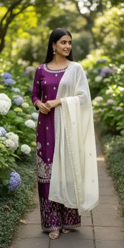 Maroon Wine Silk Salwar Suit ZSR 3157 Maroon with Lace Work & Embroidery Work. Introductory Price ₹2149. Delivery 4-6 Working Days. Shop now. | Jump Suits, Tops & Bottoms, Track Suits, Salwar suit, Casual Suits, Creative suits, Designer Suits, Palazzo Suits, Party Wear Suits, Patiala Suits, Straight Suits, Trendy Wear