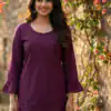 INLI Charmi vol 2 Wine in Rayon Chikan Work Designer Work Kurti . Affordable Price ₹1349. Delivery 4-6 Working Days. Shop now. | Kurti, Bollywood Kurti, Creative Kurtis, Designer Kurti, Party Wear Kurti, Selfie Kurti