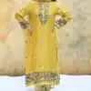 NSR 862 Yellow Faux Georgette Slawar Suit with Embroidery Work & Lace Work. Introductory Price ₹2149. Delivery 4-6 Working Days. Shop now. | Jump Suits, Tops & Bottoms, Track Suits, Salwar suit, Casual Suits, Creative suits, Designer Suits, Palazzo Suits, Party Wear Suits, Patiala Suits, Straight Suits, Trendy Wear