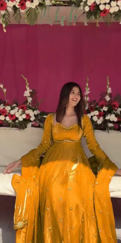 RTC 5936 Yellow Fendy Silk Salwar Suit with Lace Work. Wedding, Party, Festive, Events Exclusive Offer ₹2149. Delivery 4-6 Working Days. Shop now. | Jump Suits, Tops & Bottoms, Track Suits, Salwar suit, Casual Suits, Creative suits, Designer Suits, Palazzo Suits, Party Wear Suits, Patiala Suits, Straight Suits, Trendy Wear