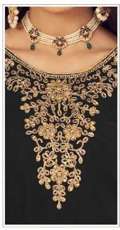 DS 1121 Black Georgette Salwar Suit with Stone Work. Get it for ₹1999. Wedding, Party, Festive, Events, Delivery 4-6 Working Days. Shop now. | Jump Suits, Tops & Bottoms, Track Suits, Salwar suit, Casual Suits, Creative suits, Designer Suits, Palazzo Suits, Party Wear Suits, Patiala Suits, Straight Suits, Trendy Wear