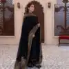VLM 319 Black Natural Crep Silk Salwar Suit Perfect for Wedding, Party, Holi, Ganesh Chaturthi, Reception – . Special Price ₹2099. Delivery 4-6 Workin | Jump Suits, Salwar suit, Casual Suits, Creative suits, Designer Suits, Palazzo Suits, Party Wear Suits, Patiala Suits, Straight Suits